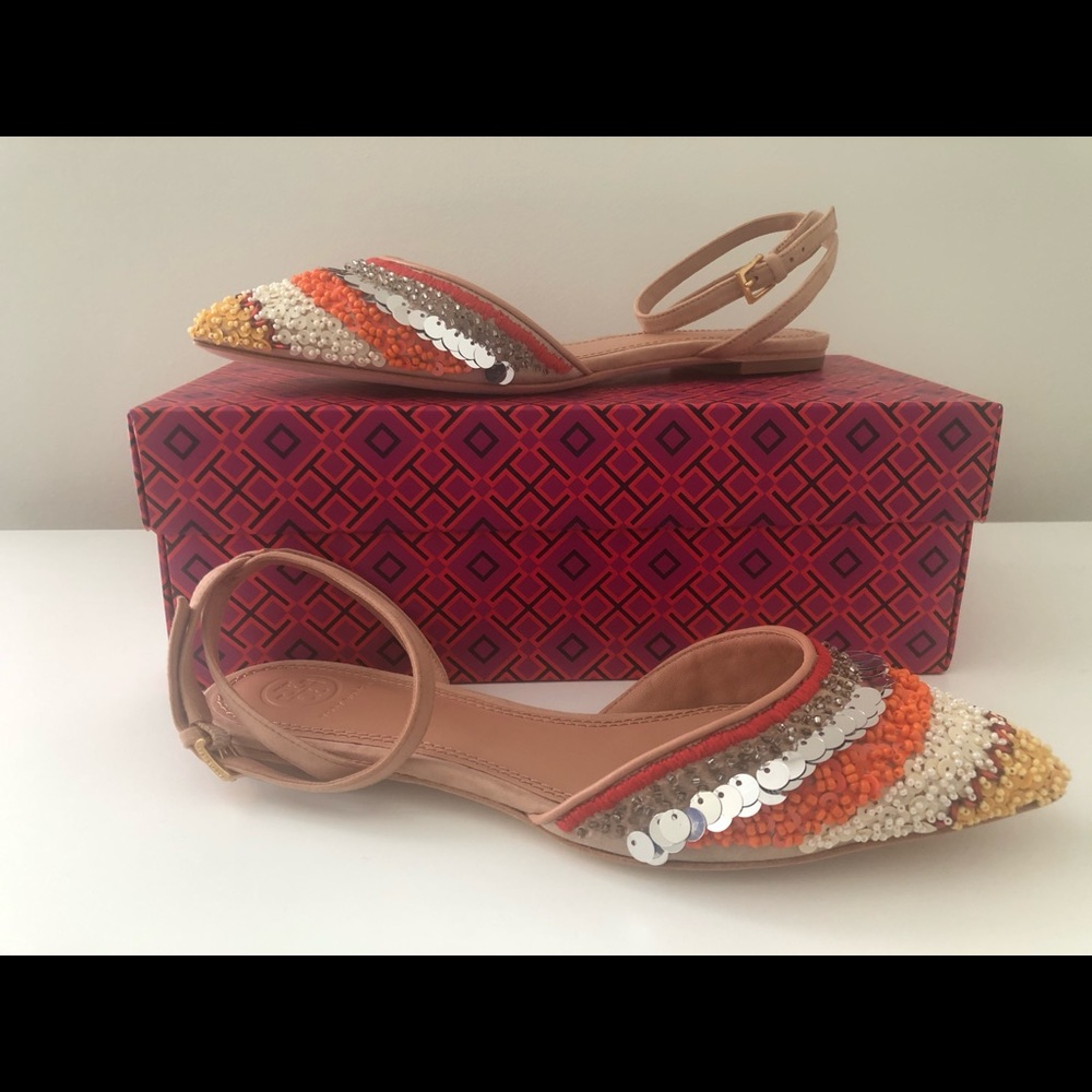 Tory Burch Isle Ankle-Strap Sandal